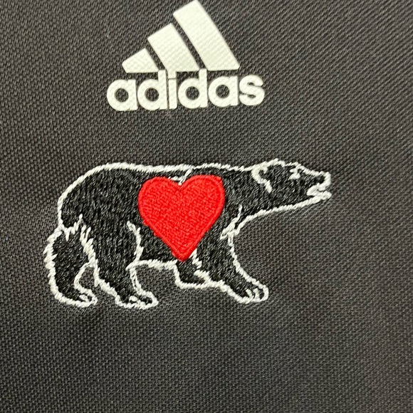 Men's  Climate life Adidas Black Polo Shirt. XXL - Picture 9 of 9